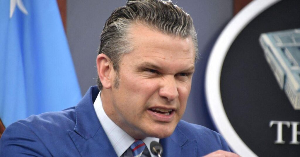 Pete Hegseth Rants About 'Fat Troops' & 'Bullying' In Speech to Generals