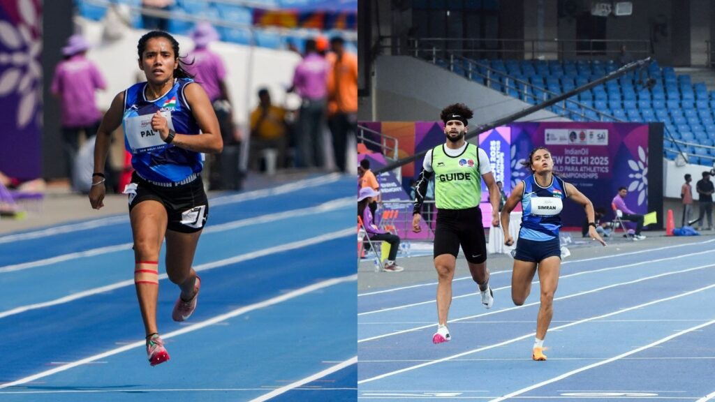 Friends, training partners Preethi Pal and Simran Sharma revel in each other’s success as they win individual sprint medals | Sport-others News