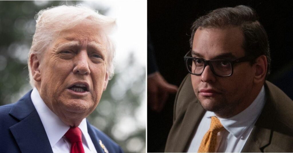 Trump Orders George Santos Be Released From Prison