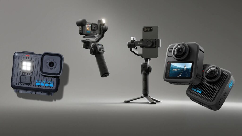  GoPro's new MAX2, LIT HERO and Fluid Pro AI are now available in India, designed to empower creators with pro-level video and smart stabilisation tools. (Image: GoPro)
