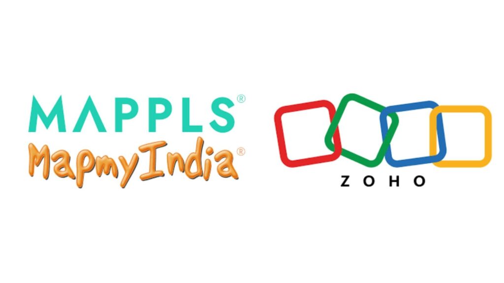 MapmyIndia and Zoho partnership.