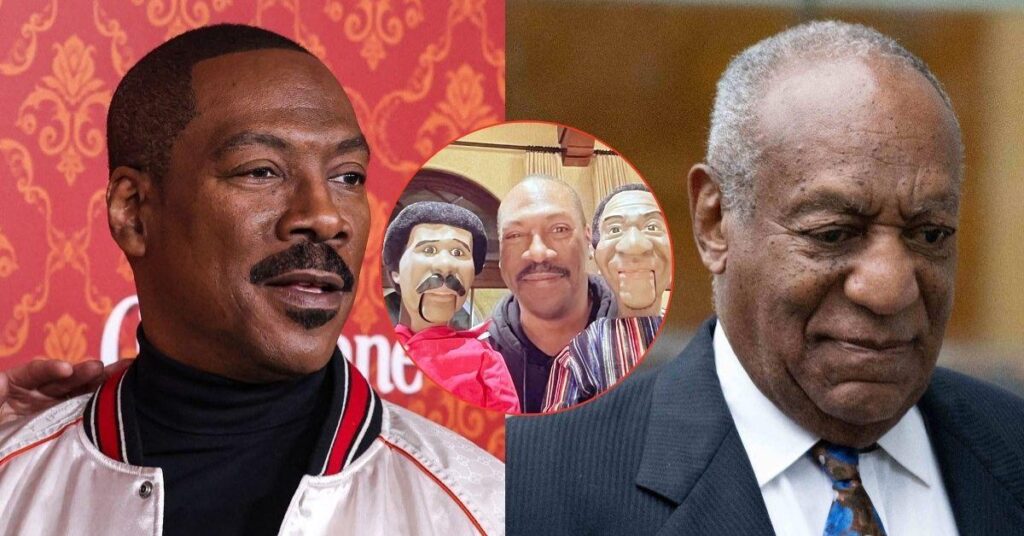 Eddie Murphy Reignited Feud With Bill Cosby in Stage Bit