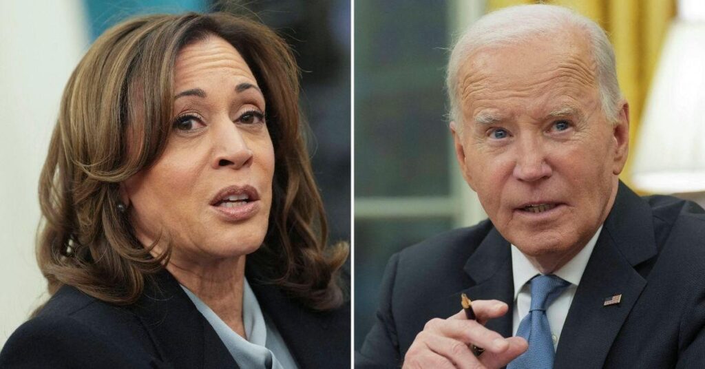 Kamala Harris And Joe Biden's Awkward Interaction Caught On Camera