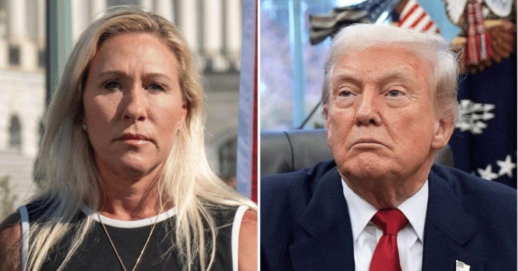 Marjorie Taylor Greene Resigning After Donald Trump Threatened Her Marjorie Taylor Greene Resigning After Donald Trump Threatened Her