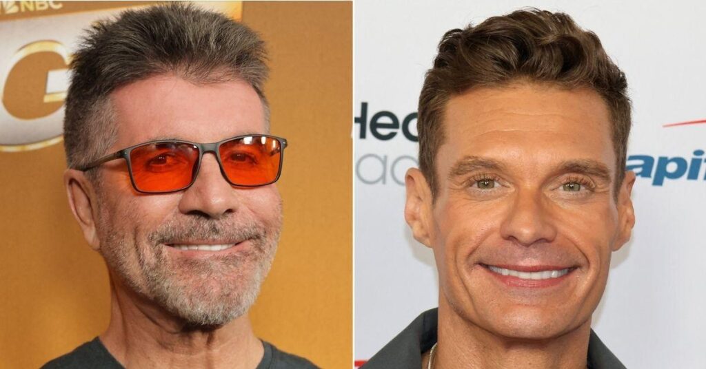 Simon Cowell Mocks 'American Idol' Host Ryan Seacrest