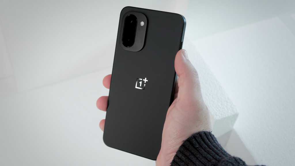 OnePlus 15R Review: Compromises In All the Right Places OnePlus 15R review back handheld