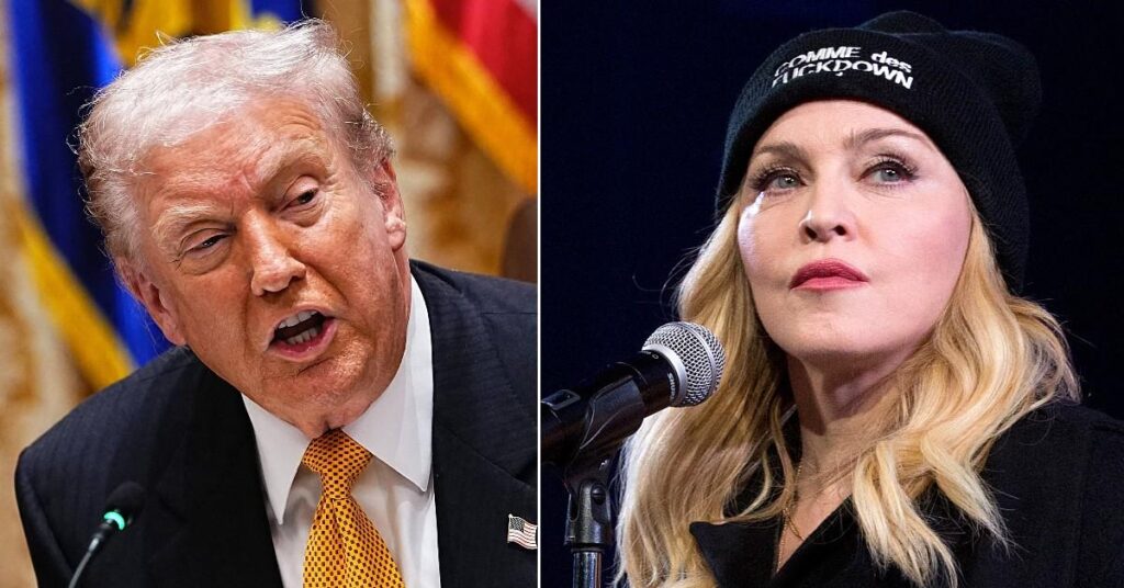 Trump 'Plotting Revenge on Madonna' After World AIDS Day Drama
