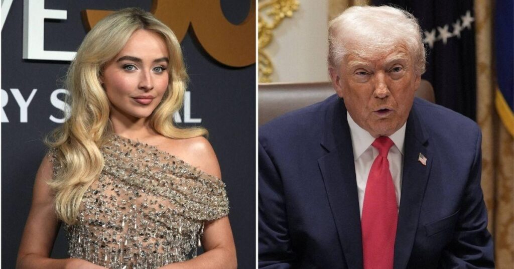 Trump's Administration Ripped for War With Sabrina Carpenter