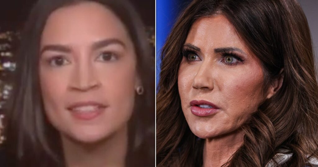 AOC’s Damning Takedown Of Kristi Noem Goes Viral: ‘How Rich It Is…’