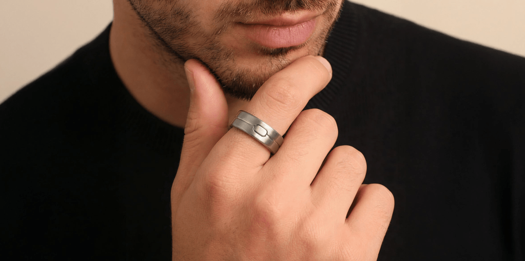 Vocci’s New Smart Ring Ignores Health to Rival Pebble’s Index 01 Vocci AI smart ring
