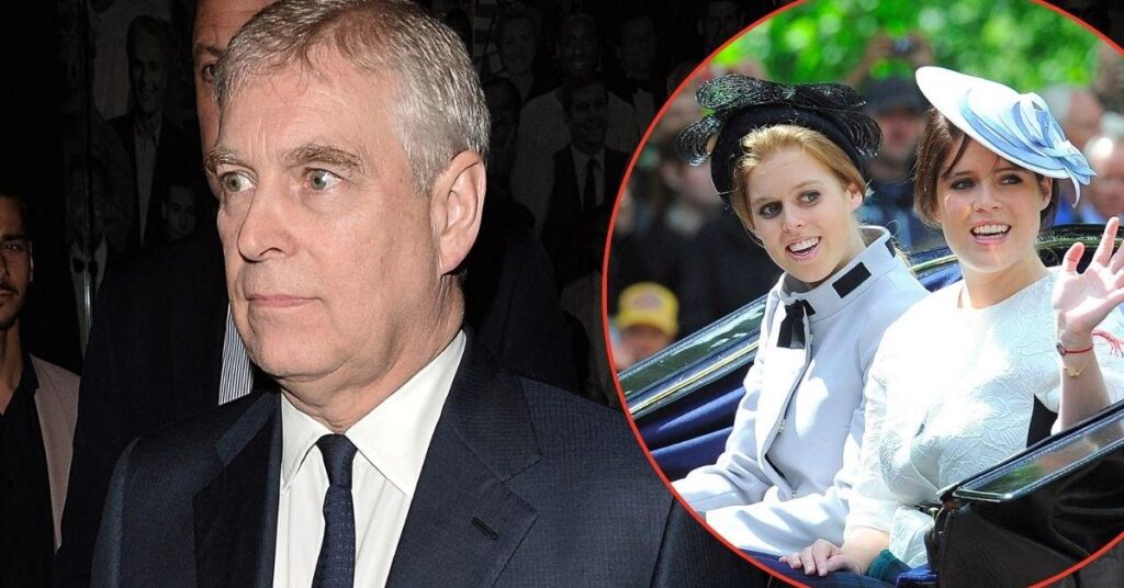 Andrew Windsor Accused of Using His Daughters as 'Palace Spies'