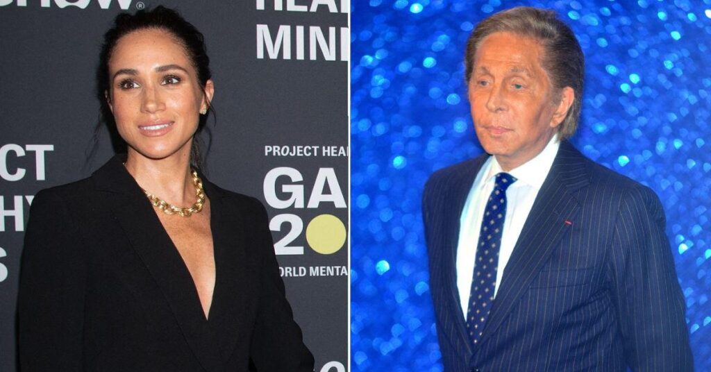 Meghan Markle Desperately Pushing for an Invitation to Valentino's Funeral