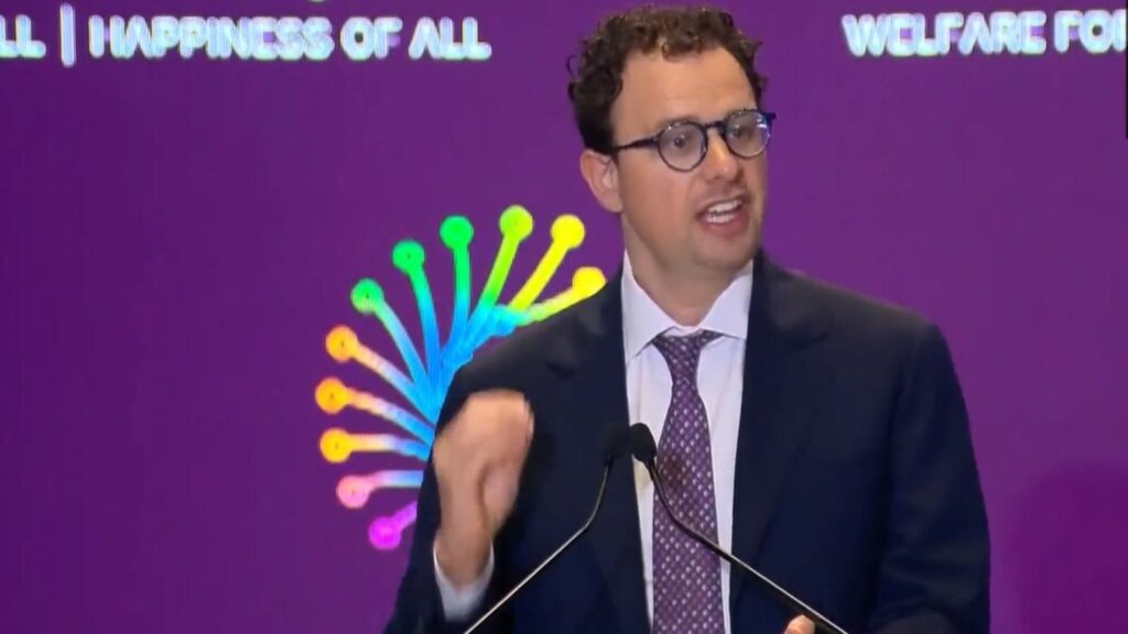 Anthropic revises AI safety pledge as competition heats up: What does the new policy say? | Technology News Anthropic CEO Dario Amodei