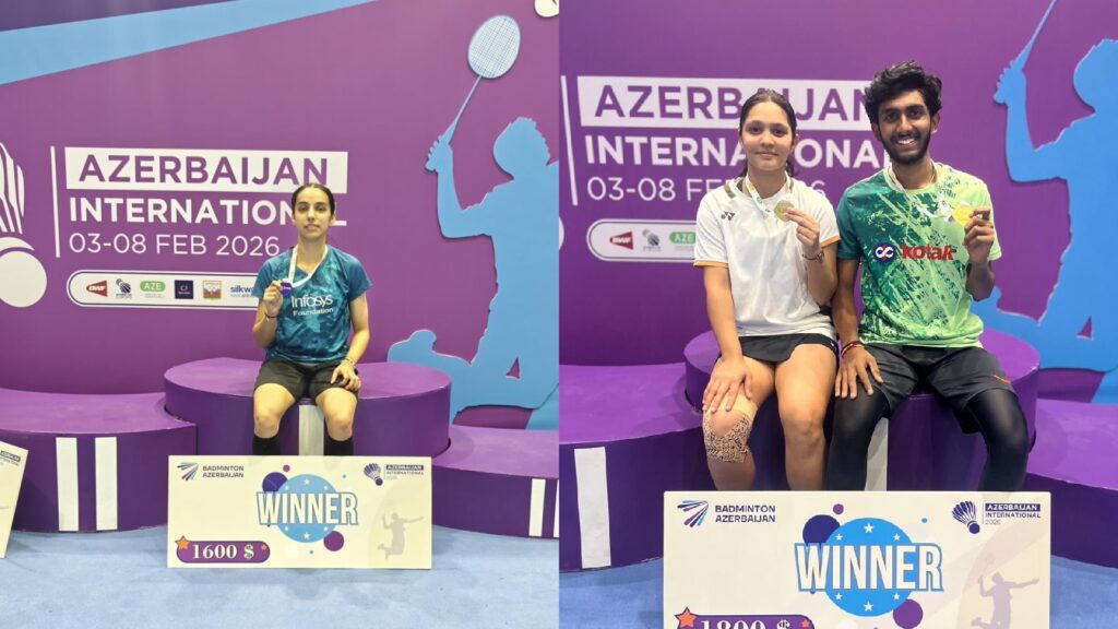 Devika Sihag wins Azerbaijan; Radhika Sharma, sister of Tanvi, clocks first mixed doubles title with Sathwik Reddy | Badminton News