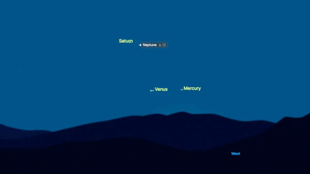 The February Planet Parade explained: Why six planets don’t mean six easy sightings | Technology News Several of these planets will be sitting very low on the western horizon and close to the Sun’s lingering glow. (Image: Starry nights)