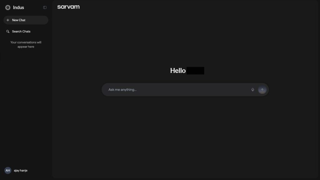 Sarvam Co-founder Pratyush Kumar said the rollout will happen gradually, adding that the company is actively seeking user feedback to improve the service. (Express Image)