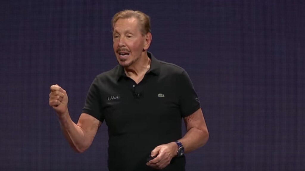 Oracle CEO Larry Ellison