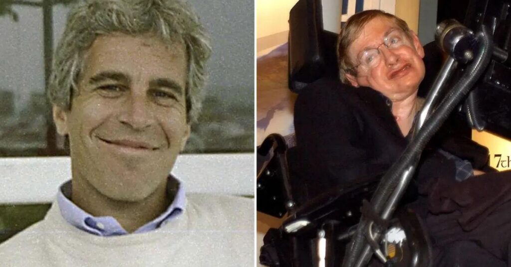 Epstein Wanted ‘Nobel Prize’ For Helping Stephen Hawking Have Sex Epstein Wanted 'Nobel Prize' For Helping Stephen Hawking Have Sex
