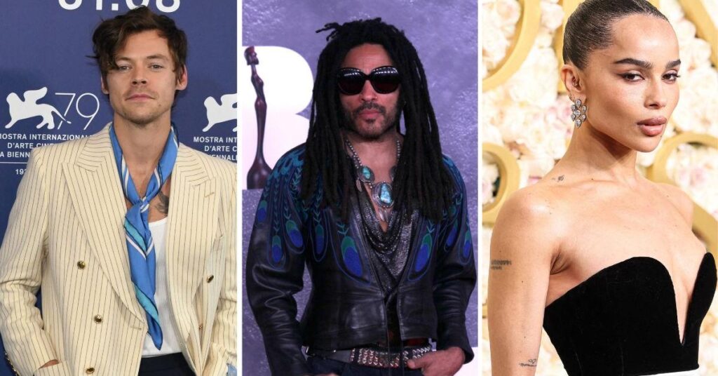 Lenny Kravitz Urges Harry Styles To Propose to Zoe