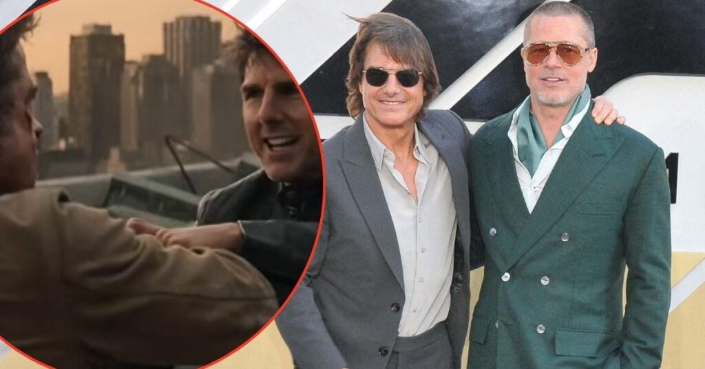 Video of Tom Cruise & Brad Pitt 'Fighting Over Epstein' Spooks Hollywood