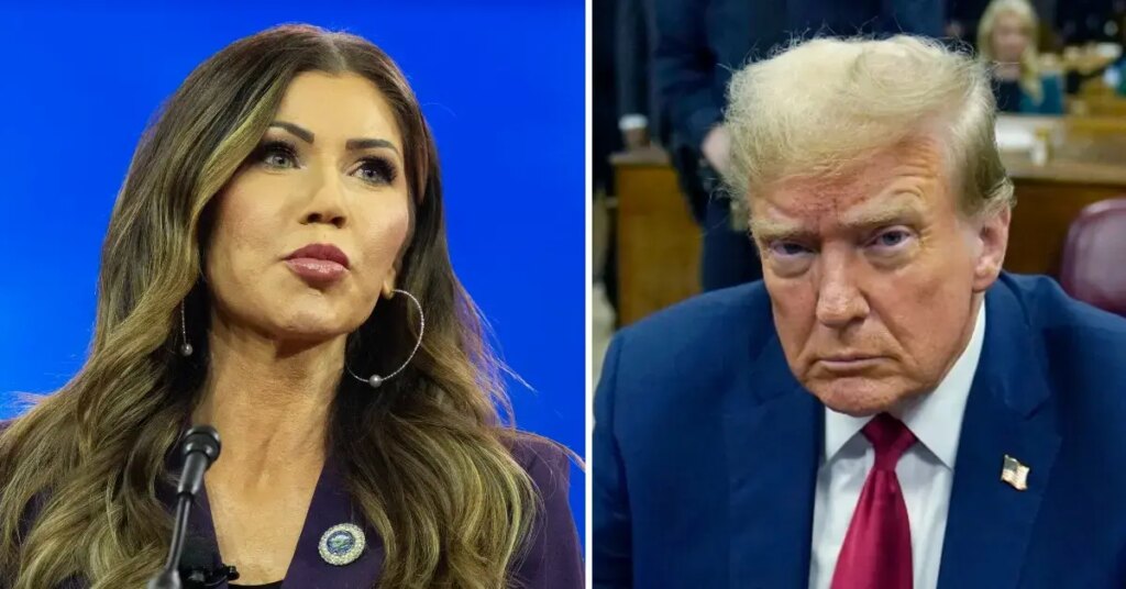 Disturbing Reason Trump Gave Kristi Noem Key DHS Job Revealed