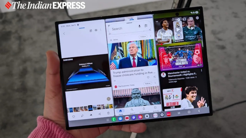 Samsung may not be giving up on the triple-fold: A thinner, tougher Galaxy Z TriFold 2 may make an appearance next year | Technology News Samsung’s triple-folding phone concept may be gone for now, but a more refined version could already be in the works