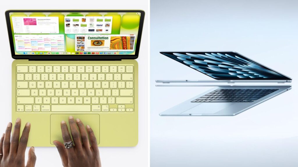 Apple MacBook Air M4 vs air M5 vs Neo (Image: Express Image)