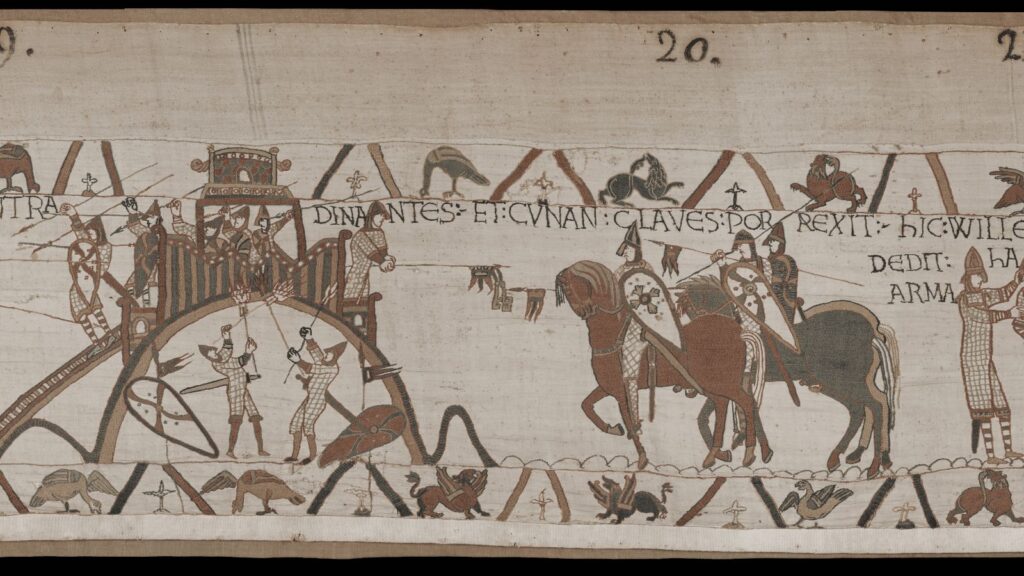Licence closely examined multiple versions of the Anglo-Saxon Chronicle, a major source for early English history. For years, historians have interpreted a line stating that Harold Godwinson’s ships “came home” as proof that he had disbanded his fleet. (Image: wikimedia commons)