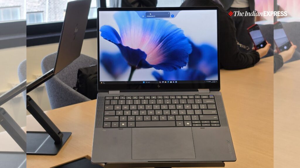 How HP’s new IQ on-device assistant reimagines the AI interface on PCs | Technology News HP IQ leans on on-device AI and its biggest differentiator is privacy security and exclusivity on HP hardware. (Image credit: Anuj Bhatia/The Indian Express)