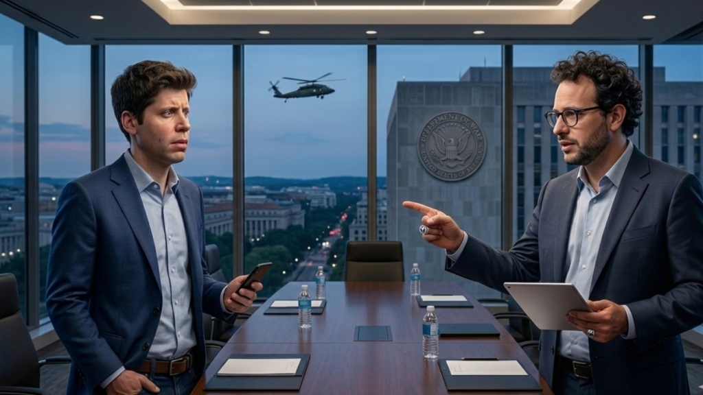 Inside the War Between OpenAI and Anthropic Over Pentagon Deal Anthropic CEO Dario Amodei criticised OpenAI’s Pentagon AI deal, calling the company’s messaging “straight up lies.”