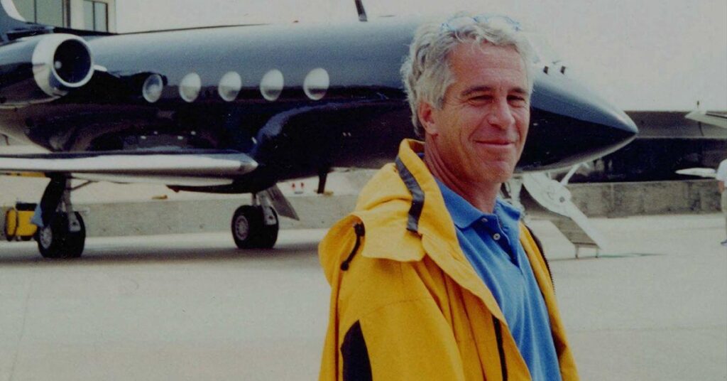 Epstein Welcomed a Child With 'a Perfect' Blonde Woman, Victim Claims