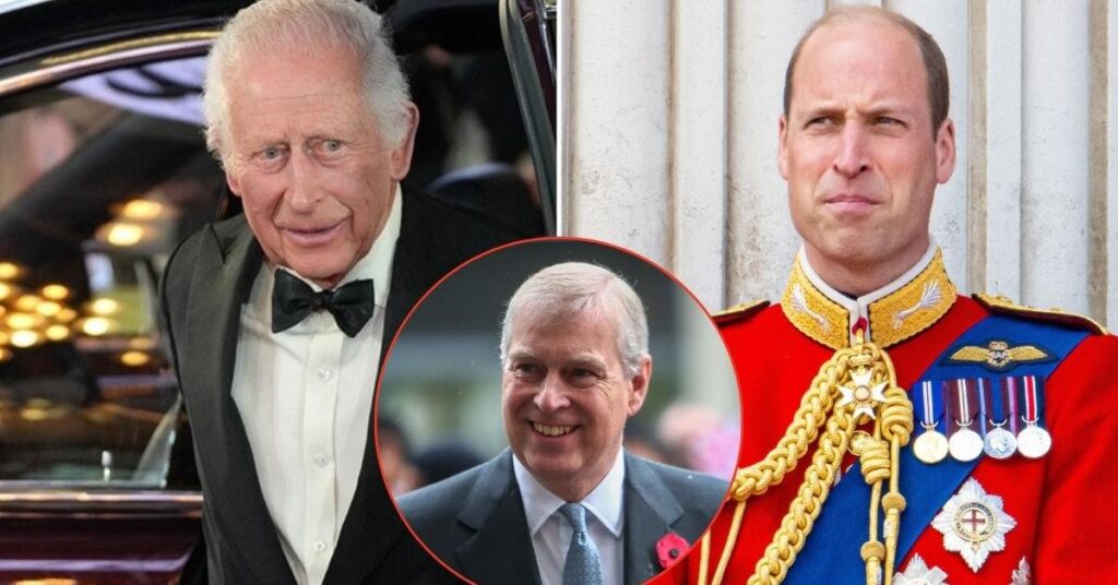 King Charles, Prince William In All-Out War Over Andrew Scandal King Charles, Prince William In All-Out War Over Andrew Scandal