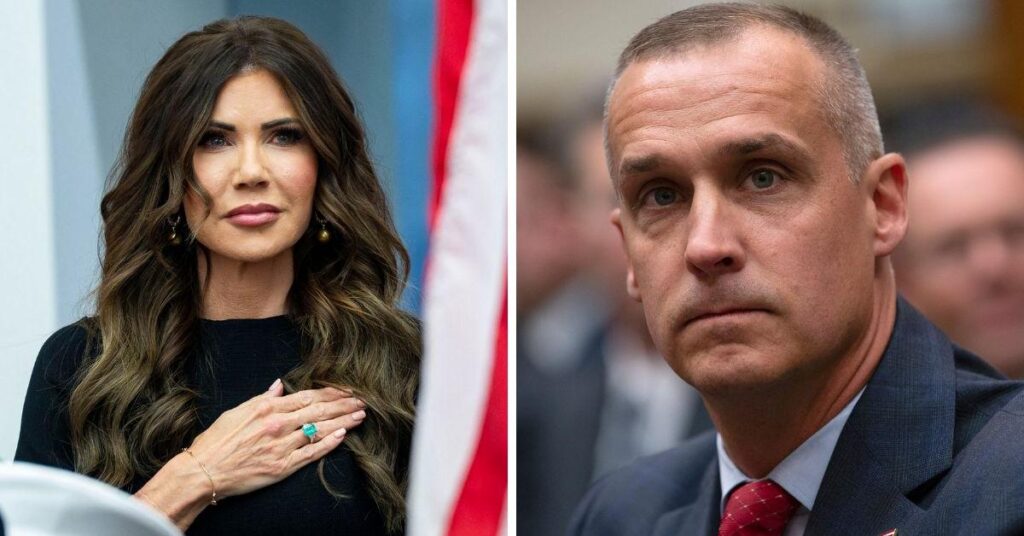 Inside Kristi Noem’s Alleged Affair With Corey Lewandowski Inside Kristi Noem's Alleged Affair With Corey Lewandowski