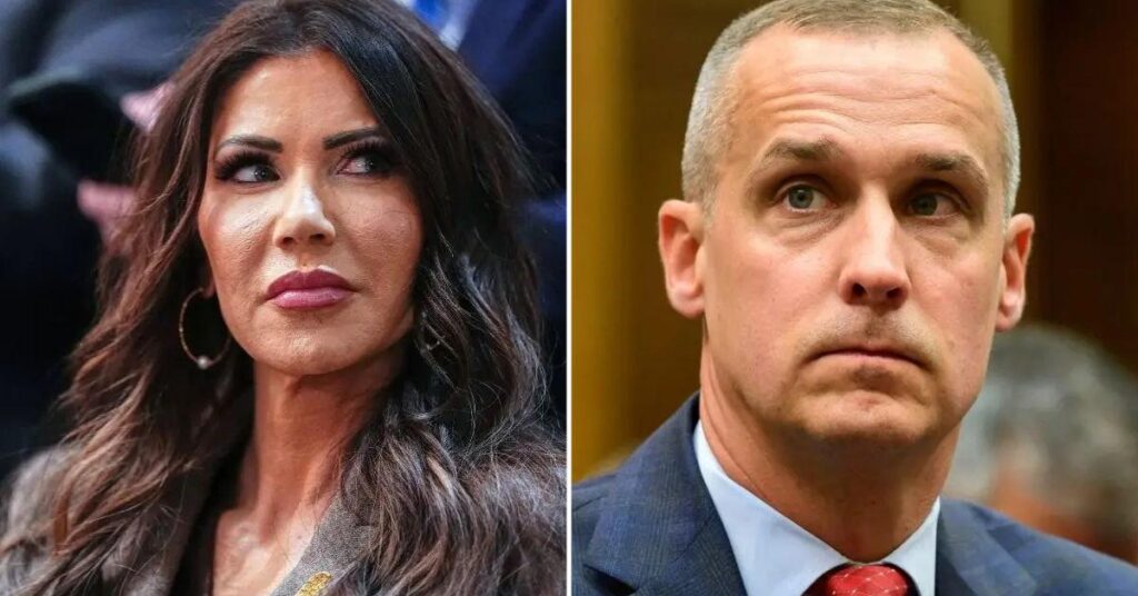 Kristi Noem 'Dumped' by Alleged Lover Corey Lewandowski After Firing