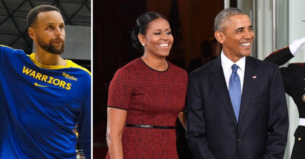 Michelle & Barack Obama Team With Steph Curry on Sports Hydration Drink Michelle & Barack Obama Team With Steph Curry on Sports Hydration Drink