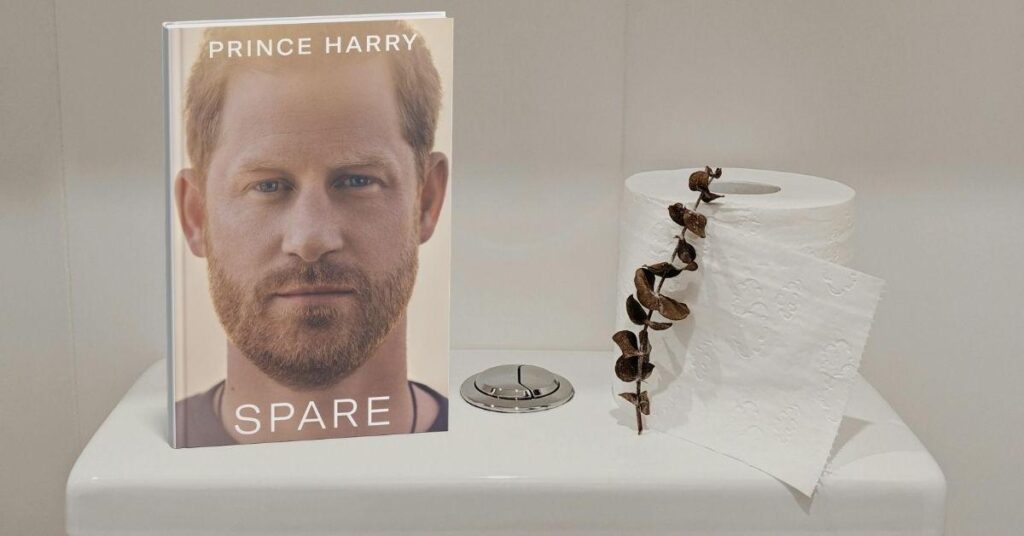 Prince Harry Ridiculed as Memoir Named 'Top Toilet Book'