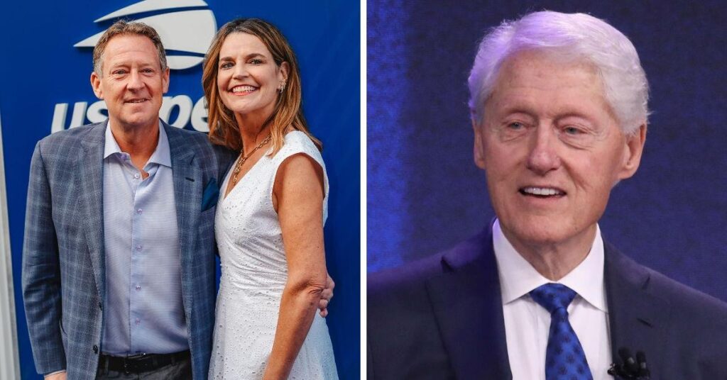Inside Savannah Guthrie’s Husband ‘s Relationship With Bill Clinton Inside Savannah Guthrie's Husband 's Relationship With Bill Clinton