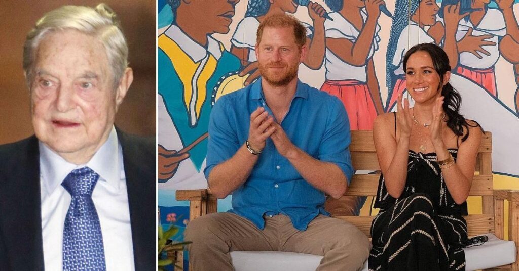 Prince Harry & Meghan Markle’s Colombian Tour Financed by George Soros Prince Harry & Meghan Markle's Colombian Tour Financed by George Soros