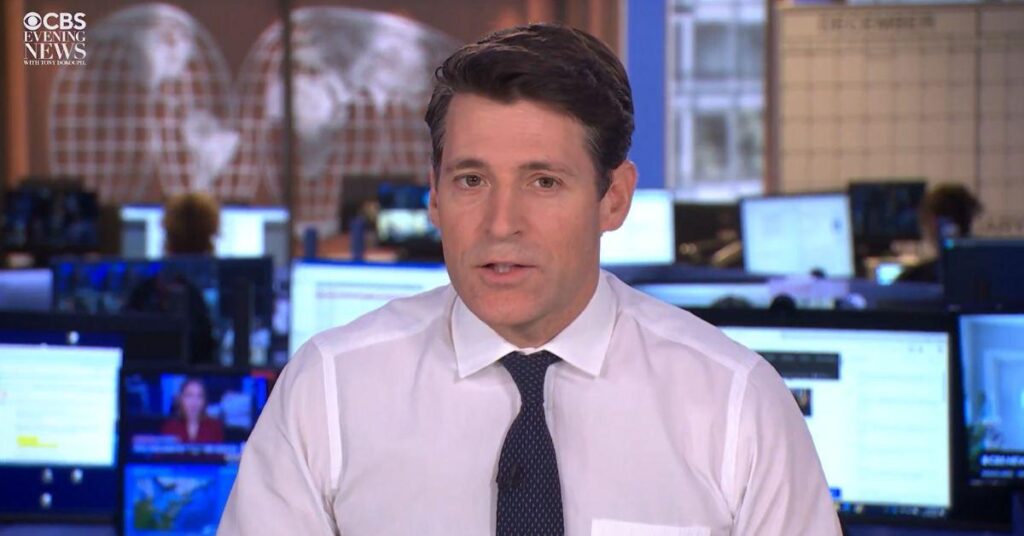 Trouble for Tony Dokoupil As 'CBS Evening News' Viewership Drops