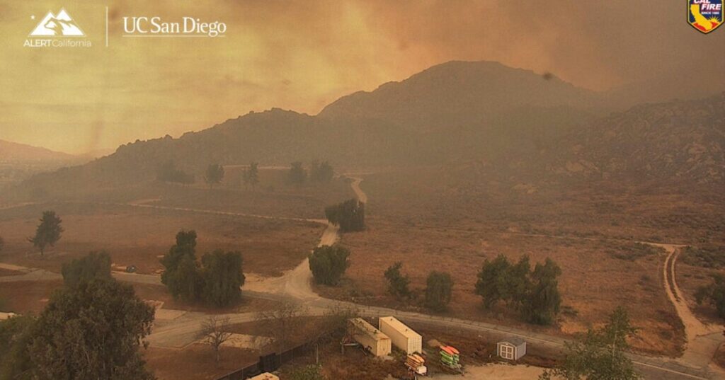 Crews Battle Fast-growing Wildfire In Windy Southern California That’s Forced Some To Evacuate