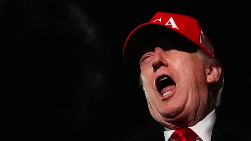 Critics Pounce After Trump Posts ‘Blasphemous’ New Image Of Himself