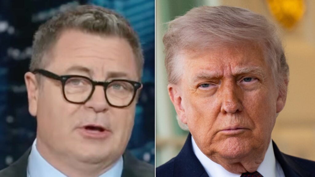 Nick Offerman Has 1 Big ‘Hope’ For Trump’s Massive Summer Party — And It Involves Epstein