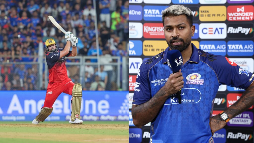 RCB’s Tim David and MI captain Hardik Pandya sanctioned by IPL | Cricket News
