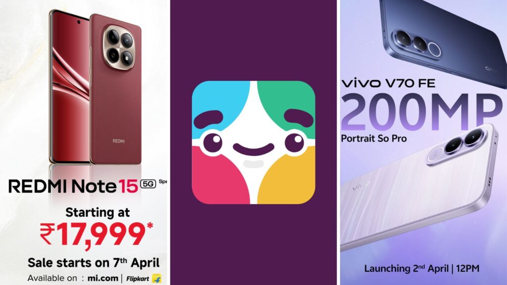 Tech and gadget launches today (April 2, 2026):Vivo V70 FE, Ambrane introduces semi-solid battery pack, and more | Technology News From Vivo V70 FE to Slack upgrading Slackbot, today’s biggest gadget announcements. (Express Image)