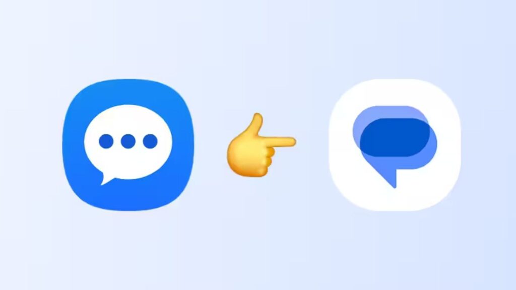 Samsung is directing users toward Google Messages, which has become the default messaging app across most Android devices. (Image: Samsung)