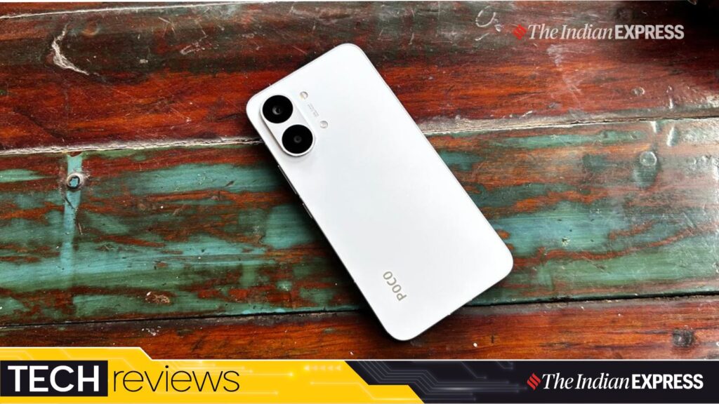 This Rs 50,999 smartphone packs a 9,000 mAh battery that literally outlasts your weekend trips With power that lasts and performance that keeps up, Poco’s latest aims to redefine everyday smartphone use. (Image: Ajay Hanje/ The Indian Express)