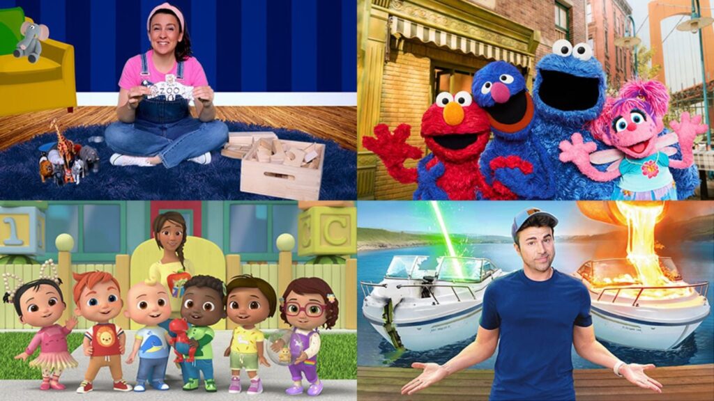 Netflix expands kids slate with titles like Ms. Rachel, Sesame Street, CoComelon Lane and Mark Rober’s CrunchLabs alongside its new Playground app.