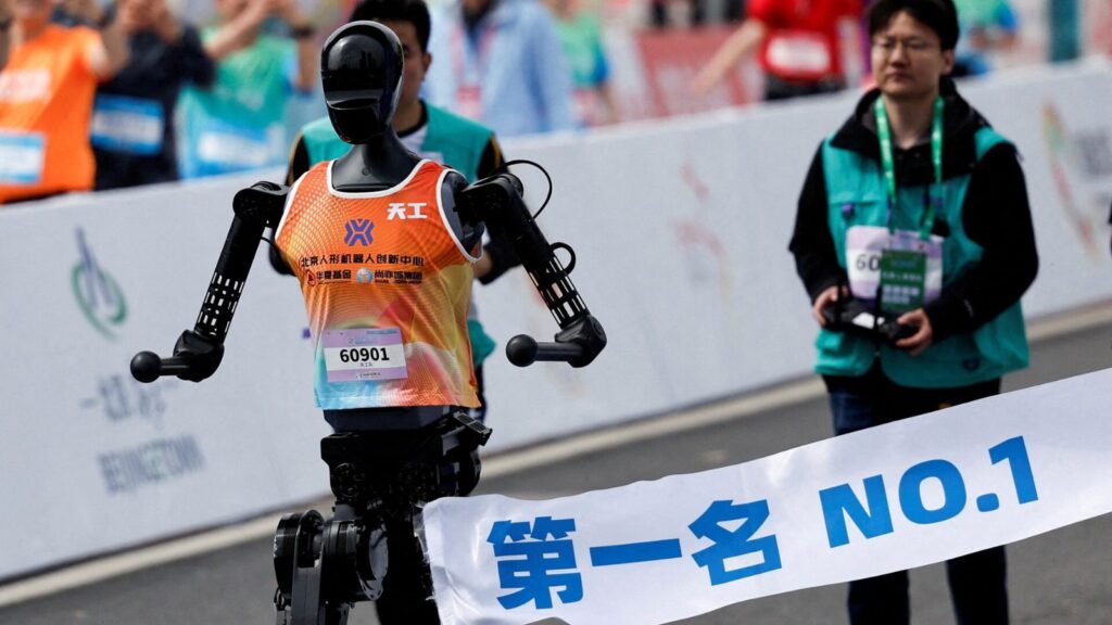 China humanoid robot half-marathon to showcase technical leaps | Technology News China dominates global humanoid robot installations, accounting for more than 80% of the 16,000 units installed worldwide in 2025, according to Counterpoint Research (Image: Reuters)