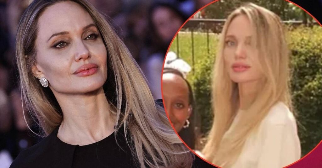Angelina Jolie Looks Completely Unrecognizable During Rare Outing