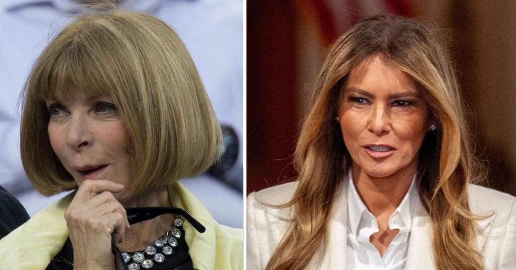Anna Wintour Reveals Her Thoughts on Melania Trump’s Fashion Choices Anna Wintour Reveals Her Thoughts on Melania Trump's Fashion Choices